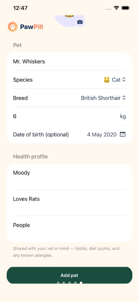PawPill screenshot 6